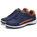 Baskets homme sneakers extérieur casual en similicuir fashion plat couleur unie Baskets homme sneakers extérieur casual en similicuir fashion plat couleur unie
