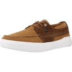 Basket homme - timberland - 140952 - marron - textile - lacets