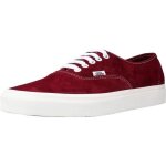 Basket homme - vans - 110825 - rouge - textile - lacets