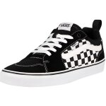 Baskets pour hommes - vans - filmore checkerboard - tige en daim - semelle en caoutchouc - noir / blanc ...