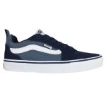 Baskets homme vans filmore suede canvas dress blues - bleu - lacets Baskets homme vans filmore suede canvas dress blues - bleu - lacets