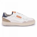 Basket homme victoria 8800106 - blanc - bleu fonce - textile - lacets