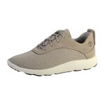 Basket homme - zzip - timberland flyroam oxford - fermeture lacets - couleur beige - dessus cuir