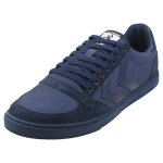 Baskets - hummel - slimmer stadil tonal low - cuir - lacets - bleu