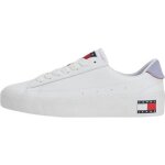 Baskets jean tommy vulcanized blancs femme Baskets jean tommy vulcanized blancs femme