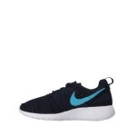 Basket junior nike roshe run gs - 599728 - 424 - bleu - enfant - lacets - polyester