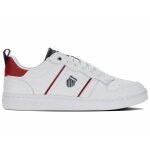Baskets k - swiss lozan match lth - homme - blanc - cuir - lacets - plat