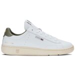 Baskets - k - swiss - slammklub cc - blanc - homme - white / deep lichen / vintage