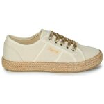 Basket kaporal biorgaty - femme - beige - lacets - textile - confort exceptionnel
