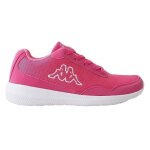 Baskets kappa follow rose - femme / adulte - lacets - textile - plat