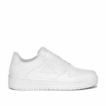 Baskets - kappa - maserta - homme - blanc - tige basse