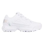 Baskets kappa rave gc blanc - femme / adulte - lacets - synthtique - plat