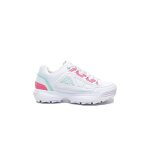 Baskets kappa rave mf blanc - femme / adulte - lacets - synthtique - plat