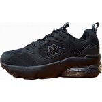 Baskets - kappa - yero noir - homme / adulte - talon plat - fermeture lacets - tige synthtique