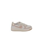 Baskets  lacets - no name - onccgs042 - femme - cuir - blanc - lacets - plat