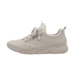 Basket  lacets - rieker - morelia - beige - compens - femme - synthtique