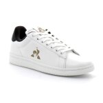 Baskets lcs court clean premium - le coq sportif - homme - cuir - blanc
