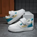 Baskets en maille pour enfant chaussure dcontracte en cuir blanche pour bbs garons et fille respirante ...