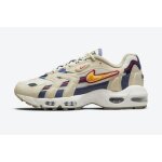 Baskets max 96 ii femme homme nike - beach university gold blue void beige - synth�tique - lacets