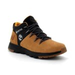 Basket mi - haute - timberland - sprint trekker - cuir marron - lacets - rebotl? recycl