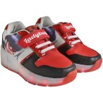 Baskets - miraculous - lumineuses  roulette - rouge - enfant - 6 ans et plus