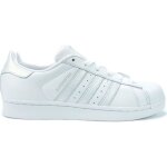 Baskets mode femme - adidas originals - superstar w - tout en cuir - blanc Baskets mode femme - adidas originals - superstar w - tout en cuir - blanc