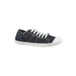 Baskets mode femme - le temps des cerises - ballerine bleu - toile