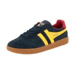Baskets mode homme gola hurricane en cuir - bleu - lacets Baskets mode homme gola hurricane en cuir - bleu - lacets