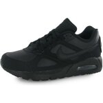 Baskets mode homme nike air max ivo lth noir - cuir - lacets Baskets mode homme nike air max ivo lth noir - cuir - lacets