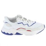 Baskets mode sneakers hommes adidas ozweego blanc bleu