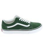 Baskets mode sneakers hommes vans old skool vert