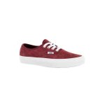 Baskets mode vans pig twp1 tawny port - femme - rouge - taille 39