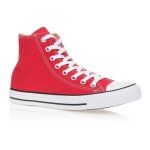 Baskets montantes all star rouge mixte - converse - chaussures baskets - lacets - textile - rouge Baskets montantes all star rouge mixte - converse - chaussures baskets - lacets - textile - rouge