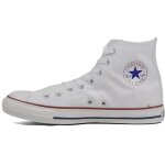 Baskets montantes converse all star hi - blanc - adulte - textile - lacets
