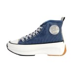 Basket montante � lacets kaporal christa - bleu velours