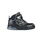 Basket montante - geox - grayjay - scratch - enfant - noir / argent