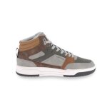 Baskets montantes - kaporal - gris - homme - lacets - textile