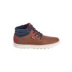 Baskets montantes levis pour garon - cognac - taille 30fr