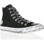 Baskets montantes miley cyrus chuck taylor all star blanc / noir femme - converse