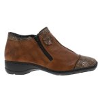 Baskets montantes rieker femme - talon plat - marron Baskets montantes rieker femme - talon plat - marron
