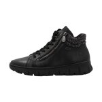 Basket montante cuir rieker odeon - noir