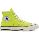 Baskets montantes en toile chuck 70 - converse - femme - jaune - lacets - unisexe