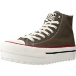 Basket montante - victoria - mod�le 118855 - semelle gomme - coloris rose - confort exceptionnel