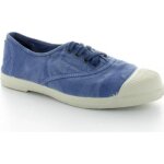Natural world ingles liberty ? baskets femme bleu dessus textile lacets plats semelle synth�tique confort ...