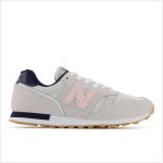 Basket new balance 373 - femme - gris clair / rose - tige en cuir et tissu - semelle interm�diaire en ...