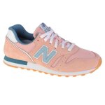 Basket new balance 373 - femme - rose - tige en mesh et daim - lacets - semelle intermédiaire en eva Basket new balance 373 - femme - rose - tige en mesh et daim - lacets - semelle intermédiaire en eva