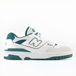 Baskets blanches / vertes homme new balance bb550