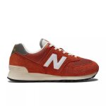 Baskets - new balance - 574 - homme - bordeaux - textile