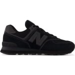 Basket new balance 574 - homme - noir - lacets - new balance - textile Basket new balance 574 - homme - noir - lacets - new balance - textile