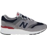 Baskets new balance 997 - homme - gris - cuir - lacets - plat